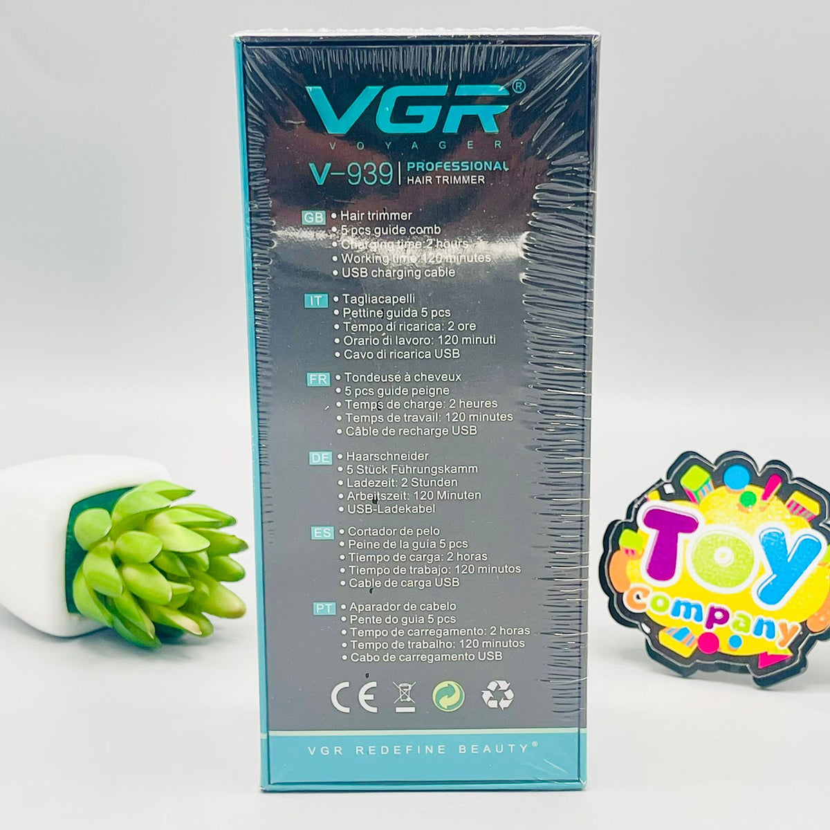 VGR Professional Rechargeable Hair Trimmer