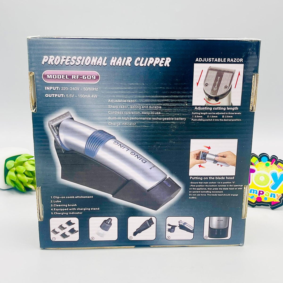 Dingling Professional Hair Trimmer With USB Charger