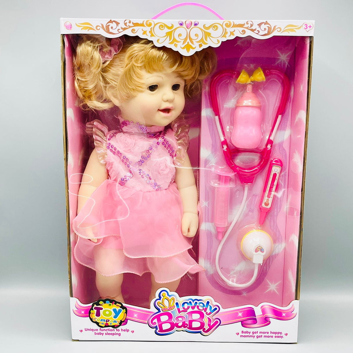 Premium Quality Unique Realistic Face Movement Girl Doll
