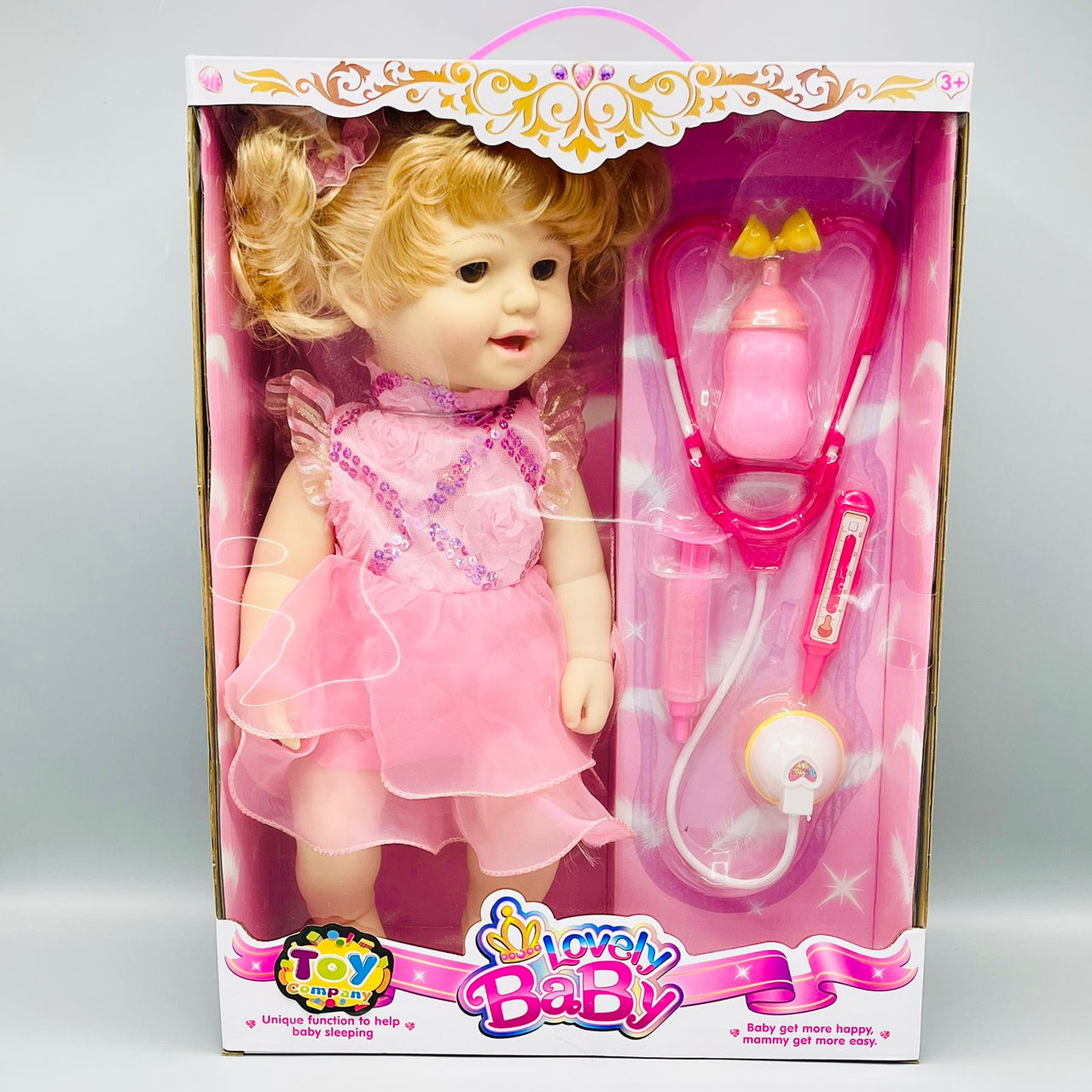 Premium Quality Unique Realistic Face Movement Girl Doll