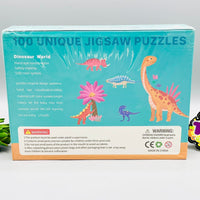 Thumbnail for Dinosaur World 100 Pieces Jigsaw Puzzle