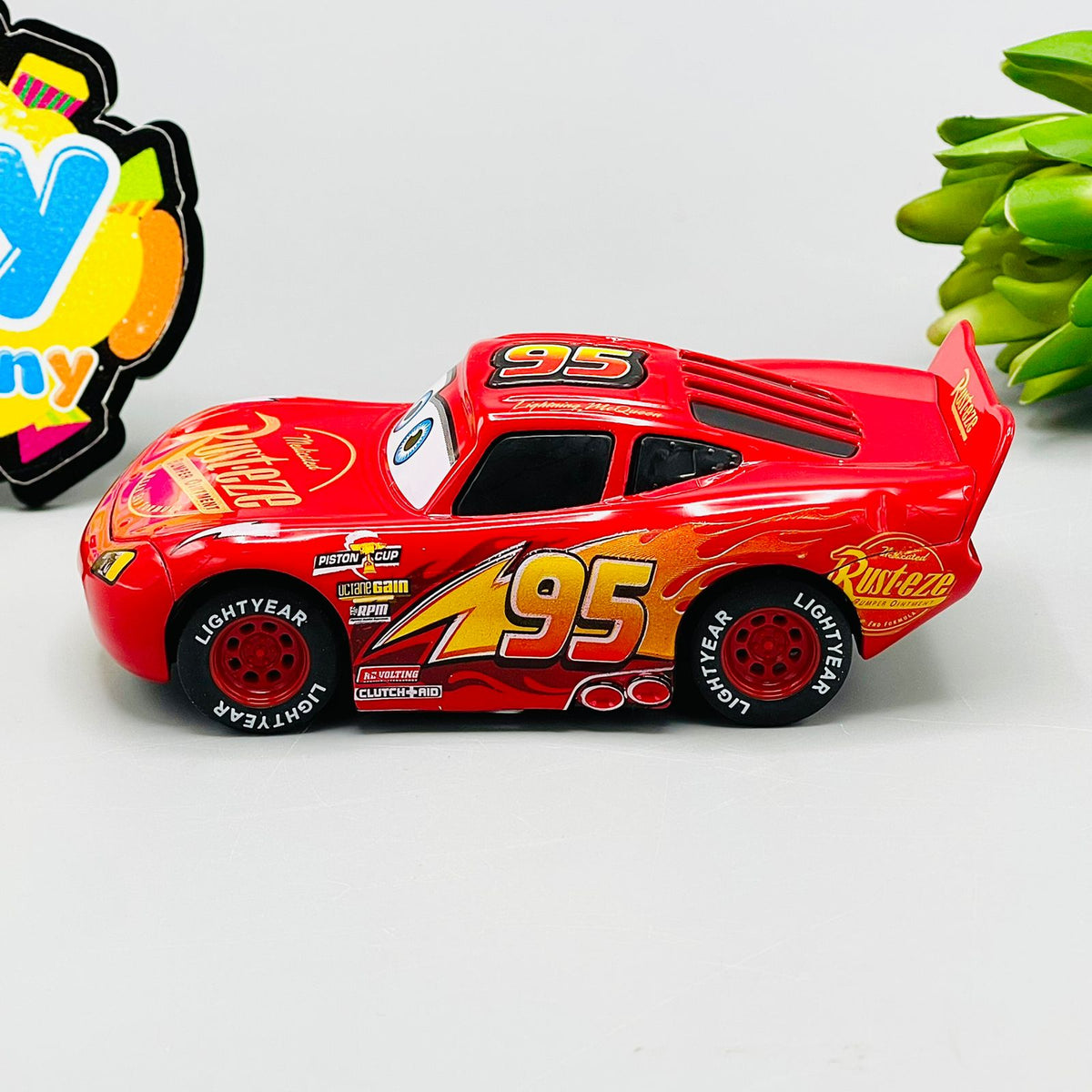 Diecast McQueen Car with Lights and Sound