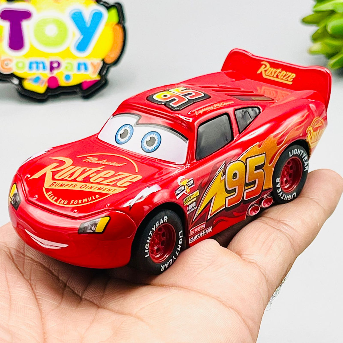 Diecast McQueen Car with Lights and Sound