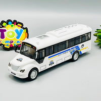 Friction Bus with Openable Door, Lights and Sound - Assortment