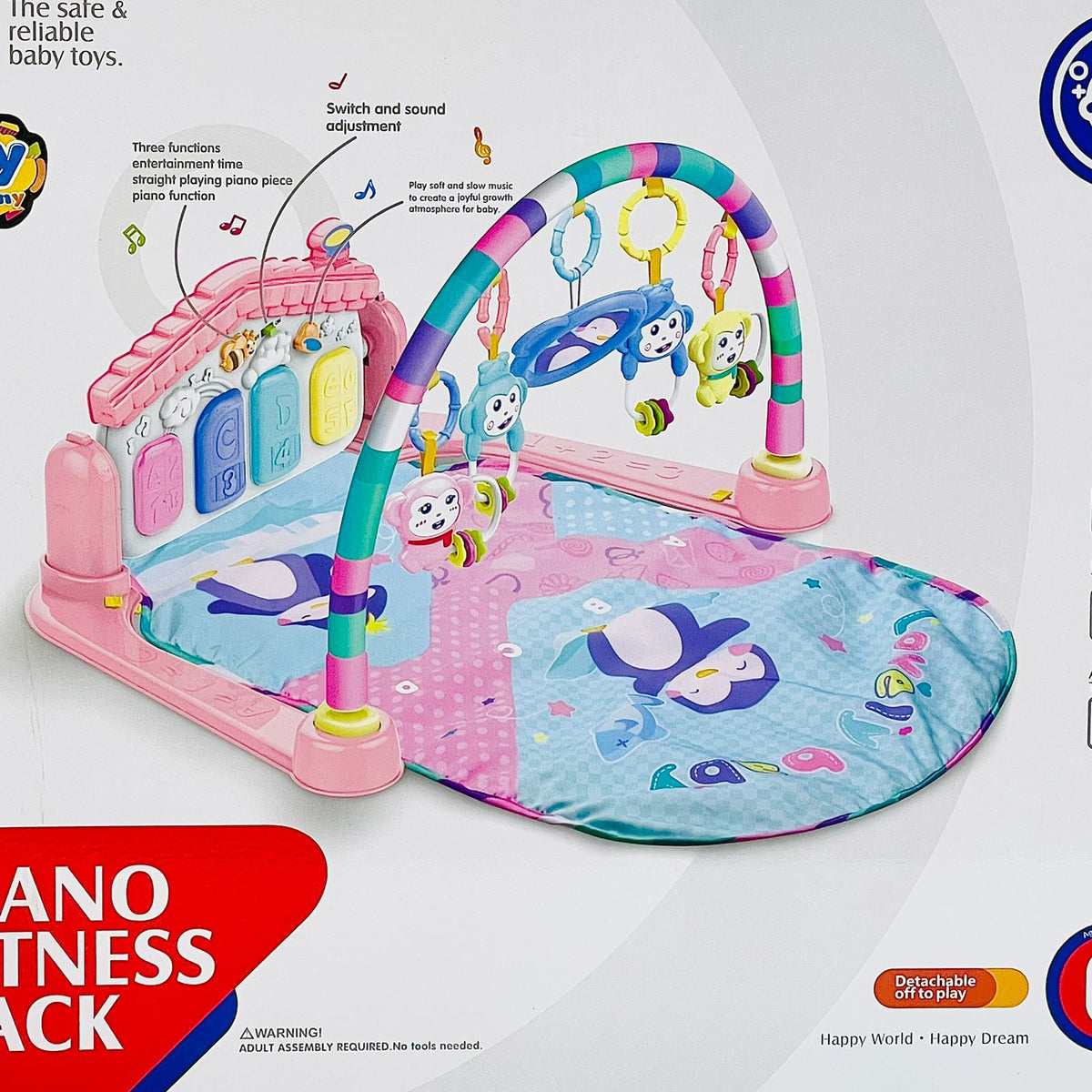 Huanger Multifunction Piano Fitness Rack