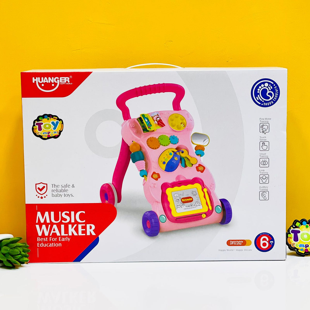 Huanger Musical Stand Learning Walker