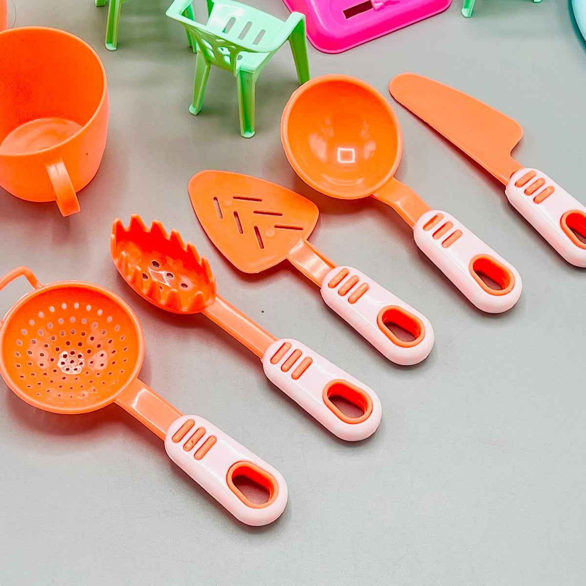 ABS Plastic Kitchen & Chairs Set