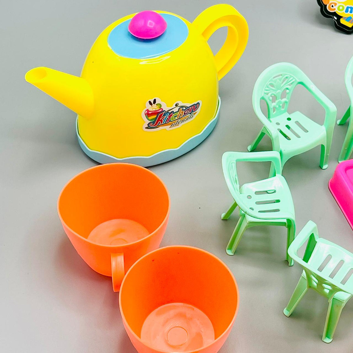 ABS Plastic Kitchen & Chairs Set