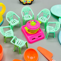 ABS Plastic Kitchen & Chairs Set