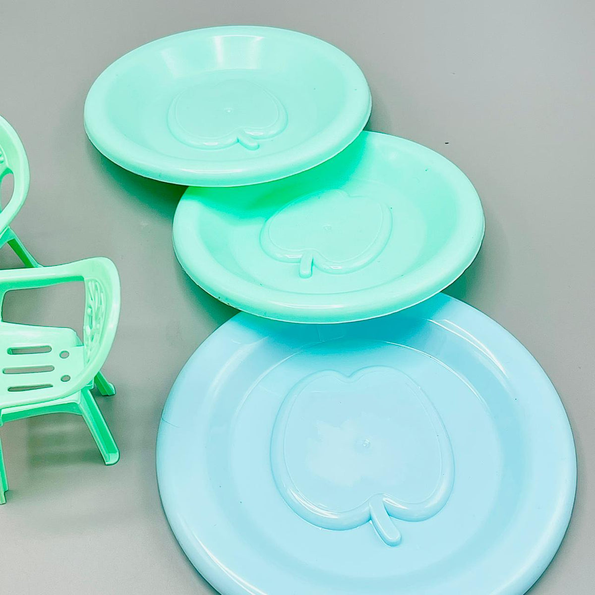 ABS Plastic Kitchen & Chairs Set