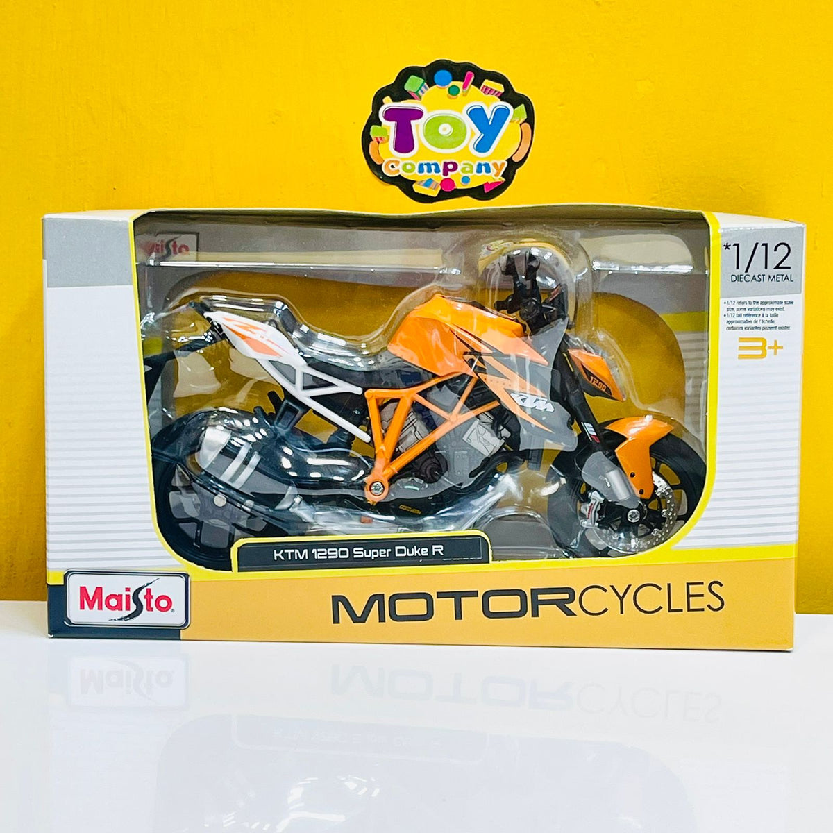Maisto Diecast 1:12 KTM 1290 Super Duke-R Model Bike
