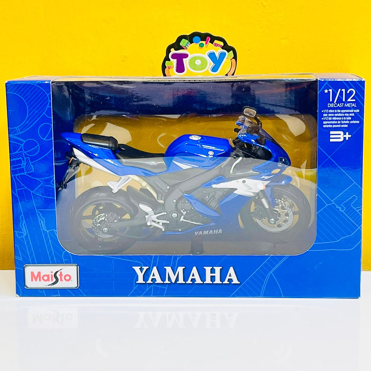 Maisto Diecast 1:12 Yamaha YZF-R1 Model Bike