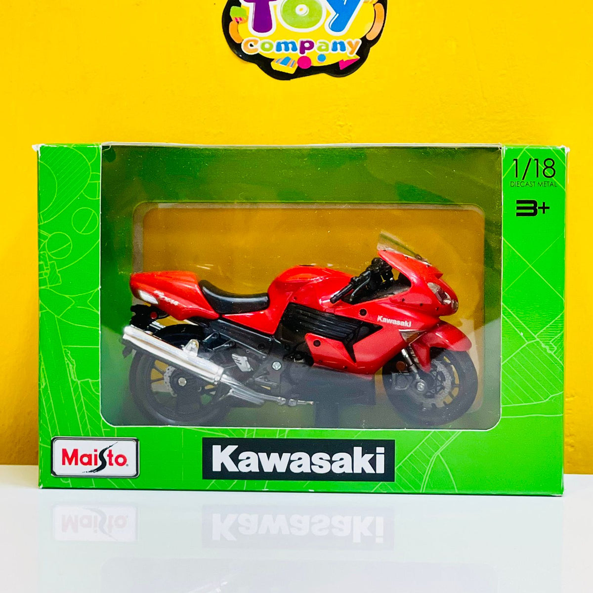 Maisto 1:18 kawasaki Ninja ZX-14R
