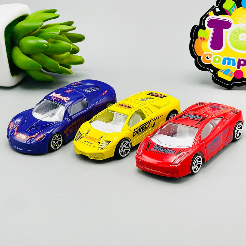 Diecast Metal Cars Pack of 3