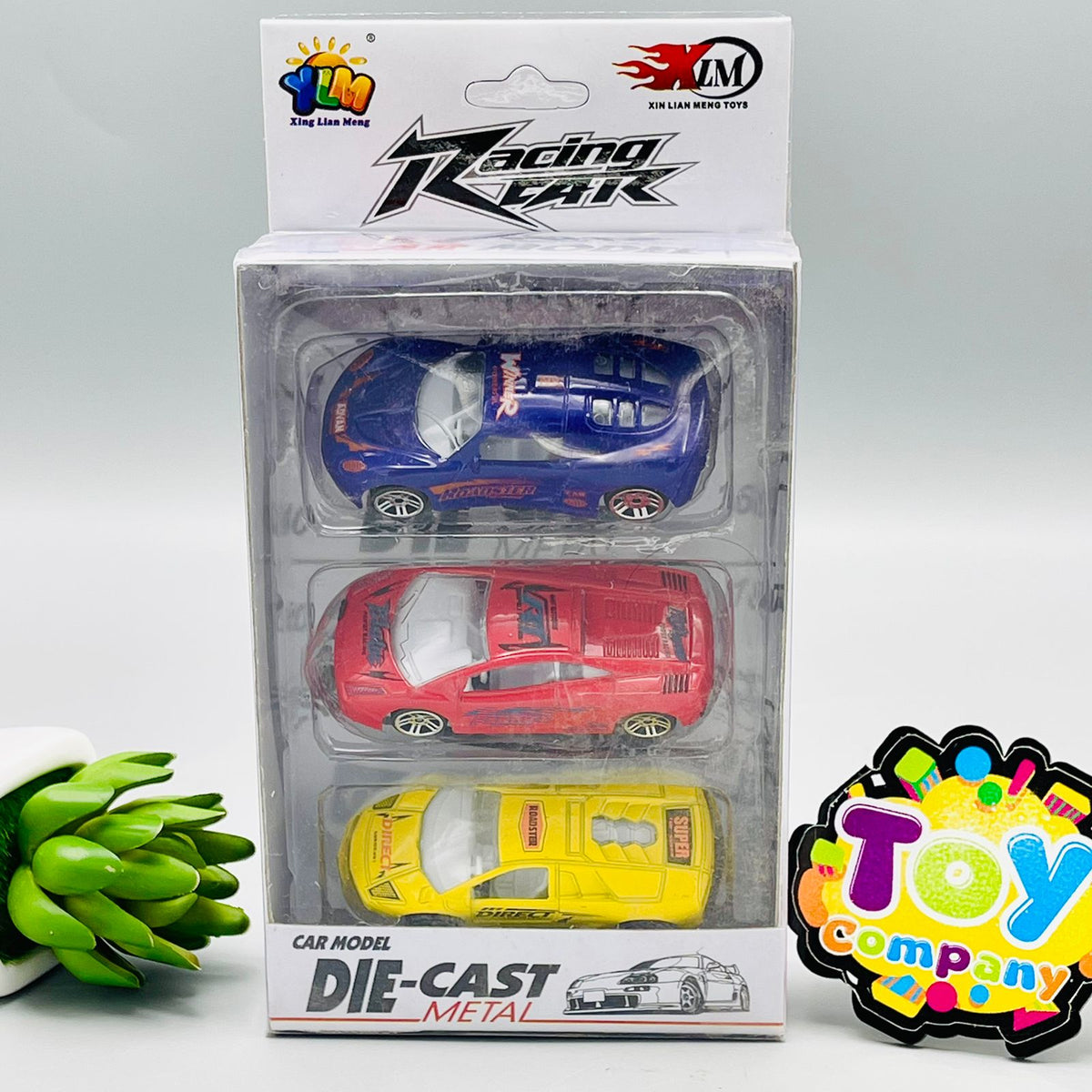 Diecast Metal Cars Pack of 3