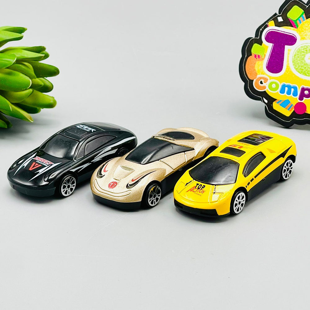 1:72 Free Wheels Miniature Cars Pack of 3