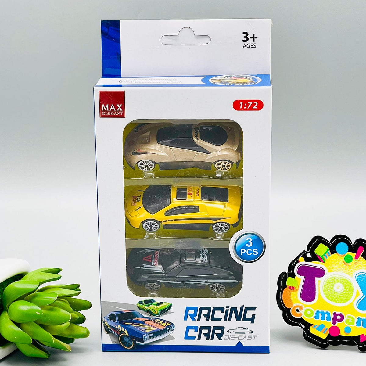1:72 Free Wheels Miniature Cars Pack of 3