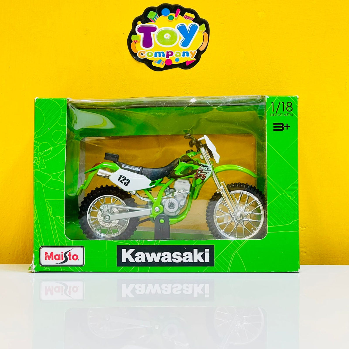 Maisto 1:18 Kawasaki KLX 250SR