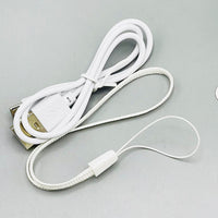 Rechargeable Handheld & Desktop Fan With Light