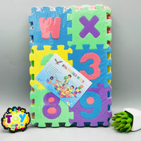 EVA Soft Puzzle Mat with Alphabets & Numbers