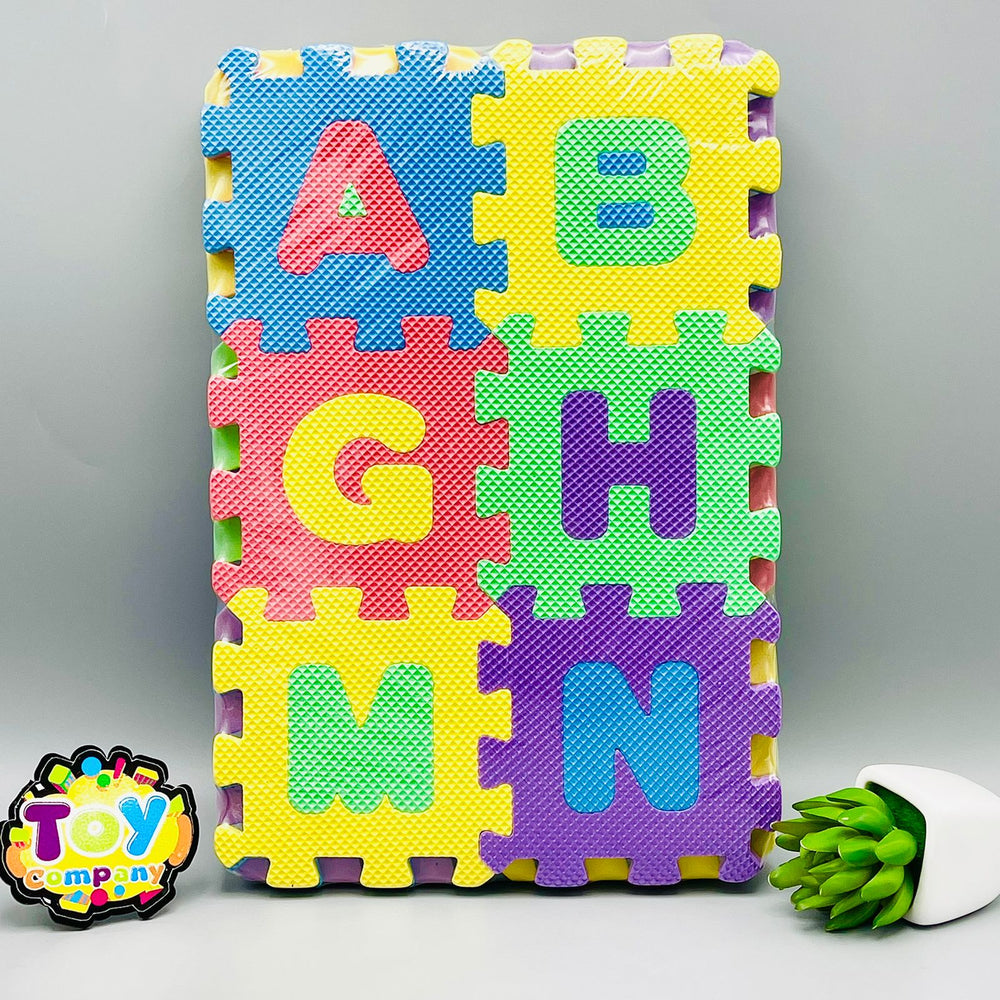 EVA Soft Puzzle Mat with Alphabets & Numbers