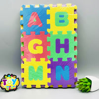 EVA Soft Puzzle Mat with Alphabets & Numbers