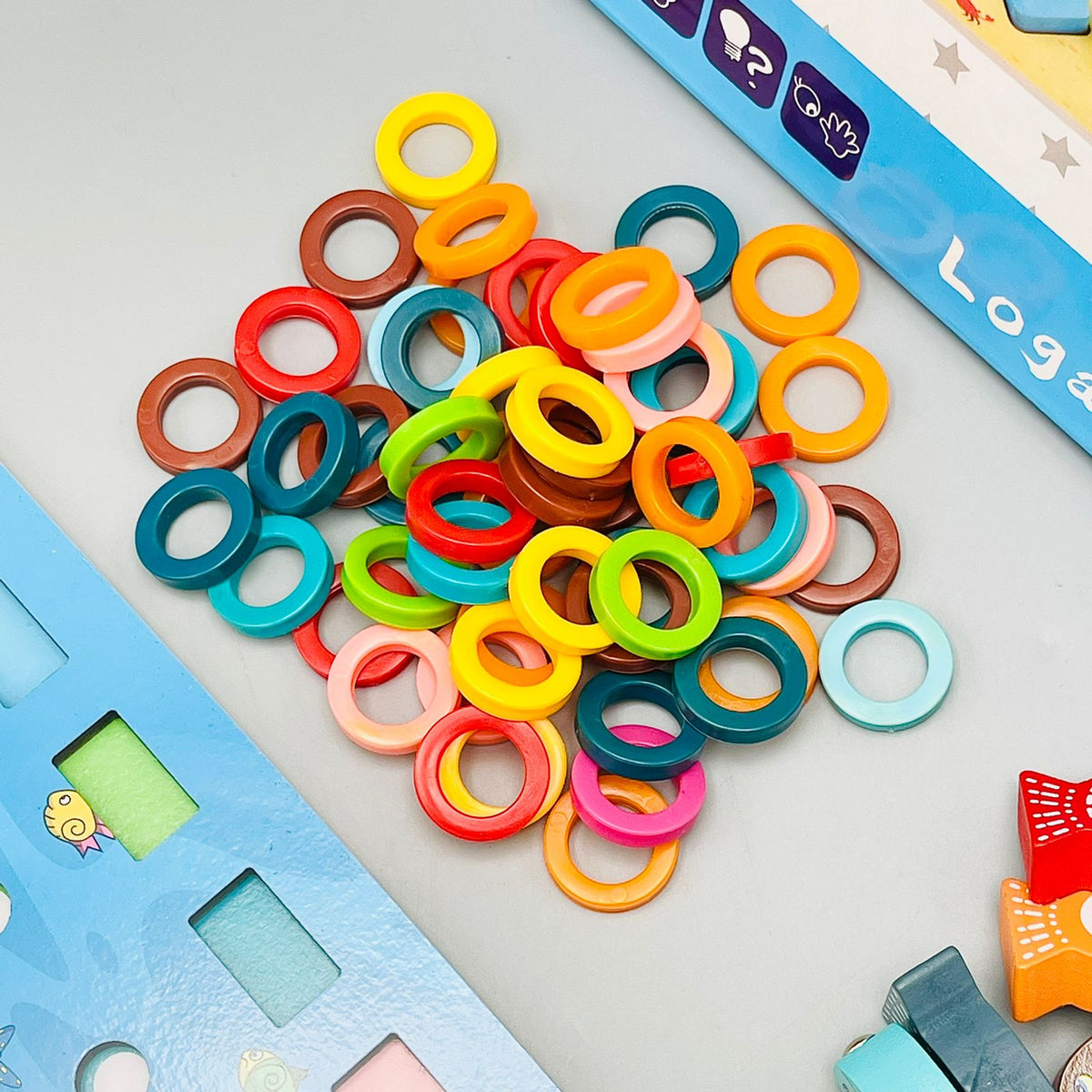 Kids Educational Wooden Numbers Puzzle