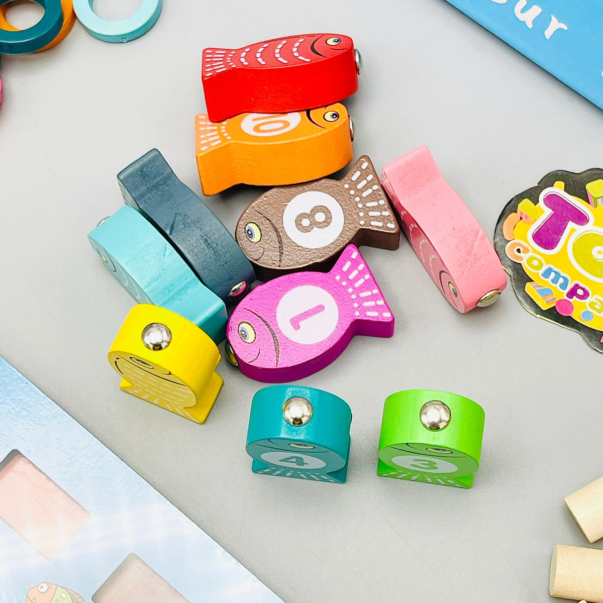 Kids Educational Wooden Numbers Puzzle
