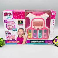 Realistic Nail Art Set With Dryer