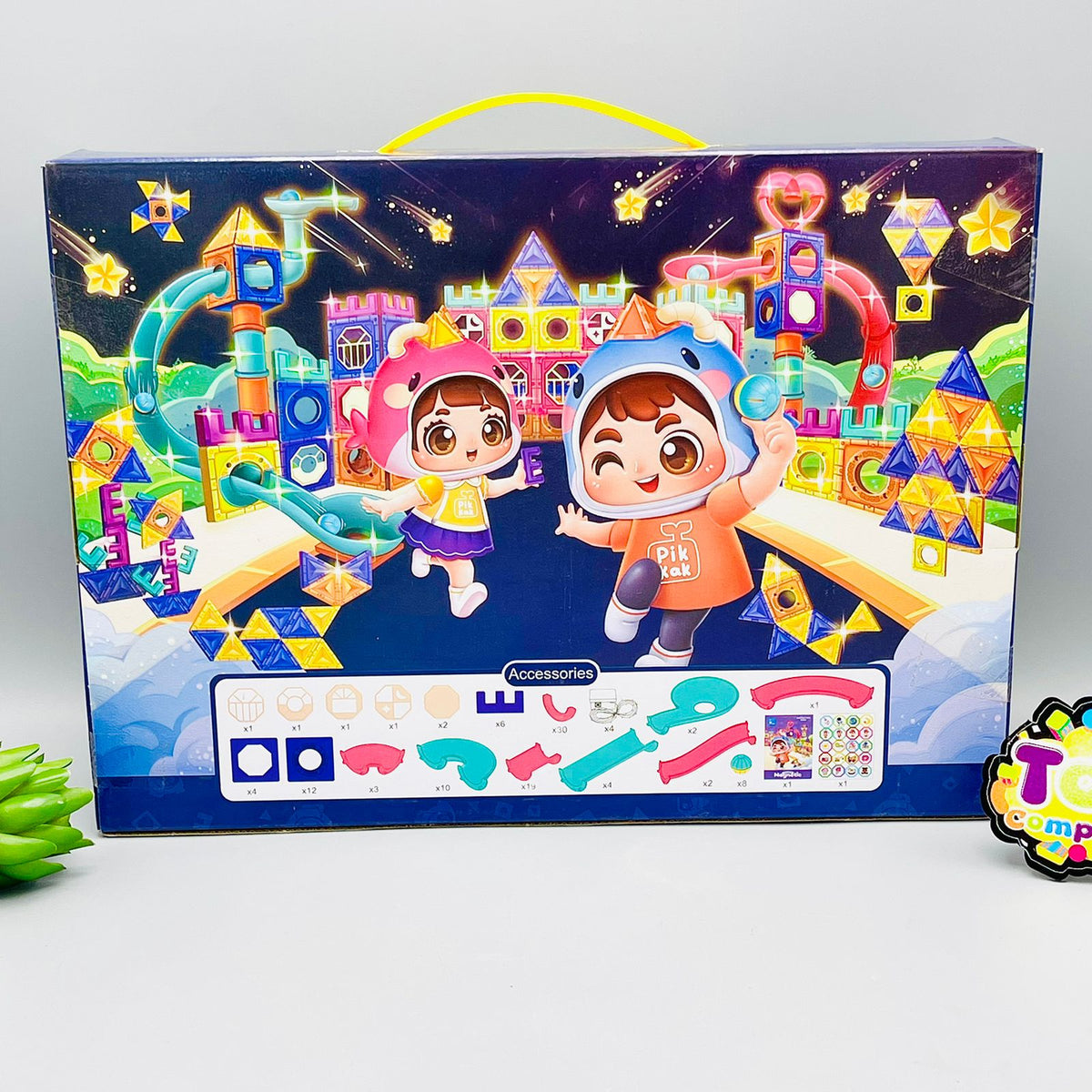 111Pcs Magic Magnetic Building Blocks