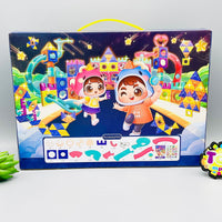 111Pcs Magic Magnetic Building Blocks