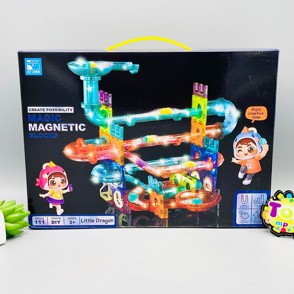 111Pcs Magic Magnetic Building Blocks