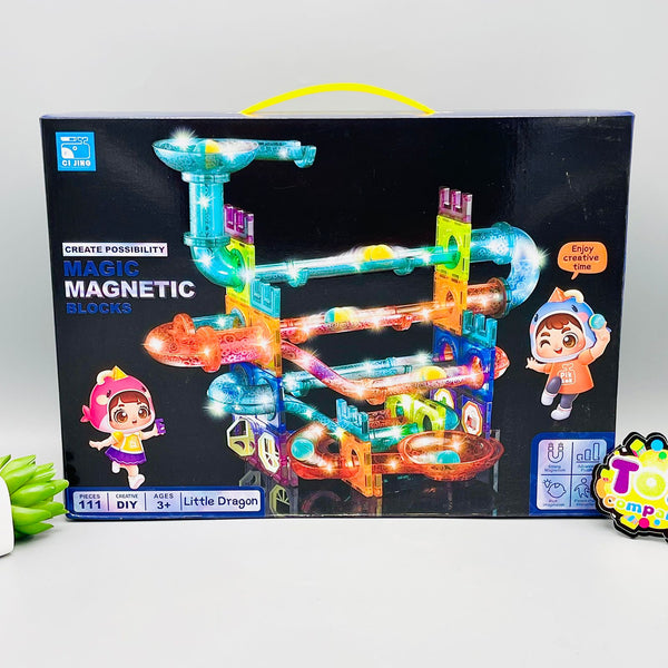 111Pcs Magic Magnetic Building Blocks
