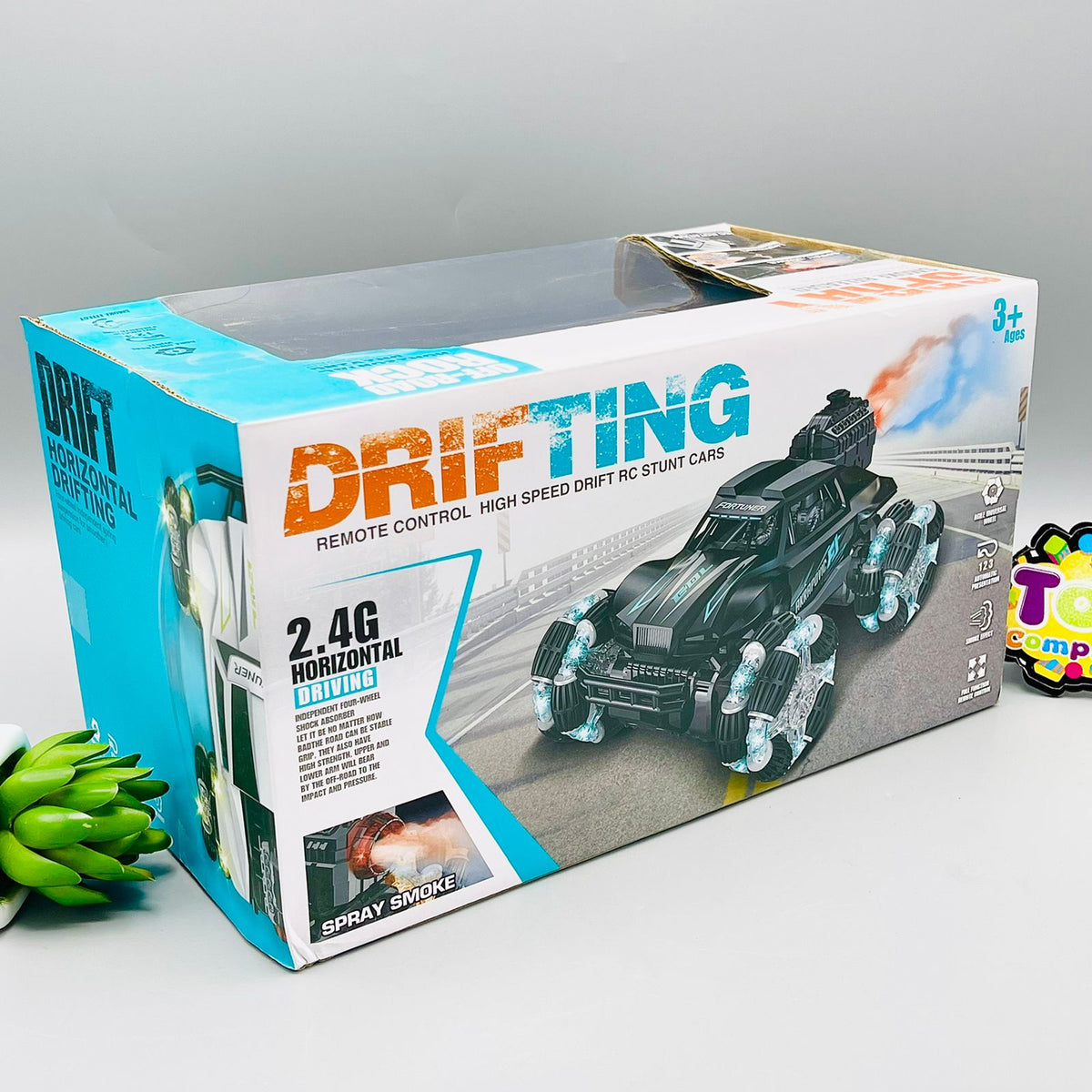 RC Rotating Spray Drift Stunt Car