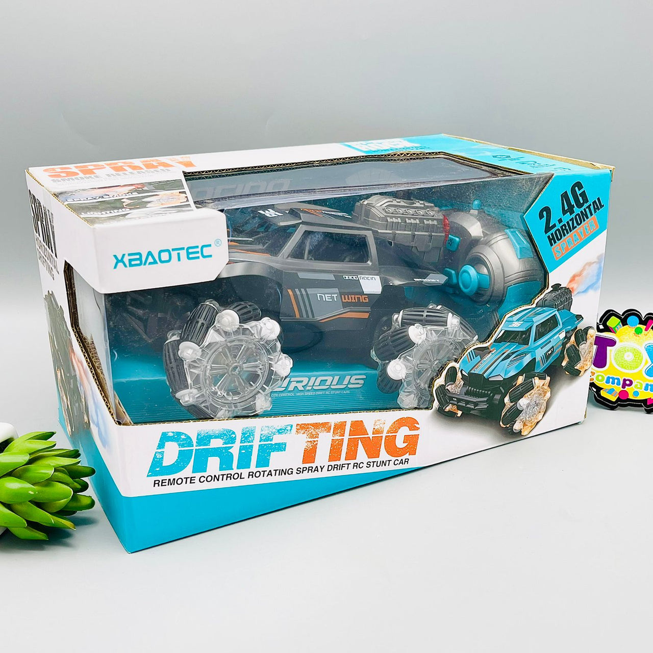 RC Rotating Spray Drift Stunt Car