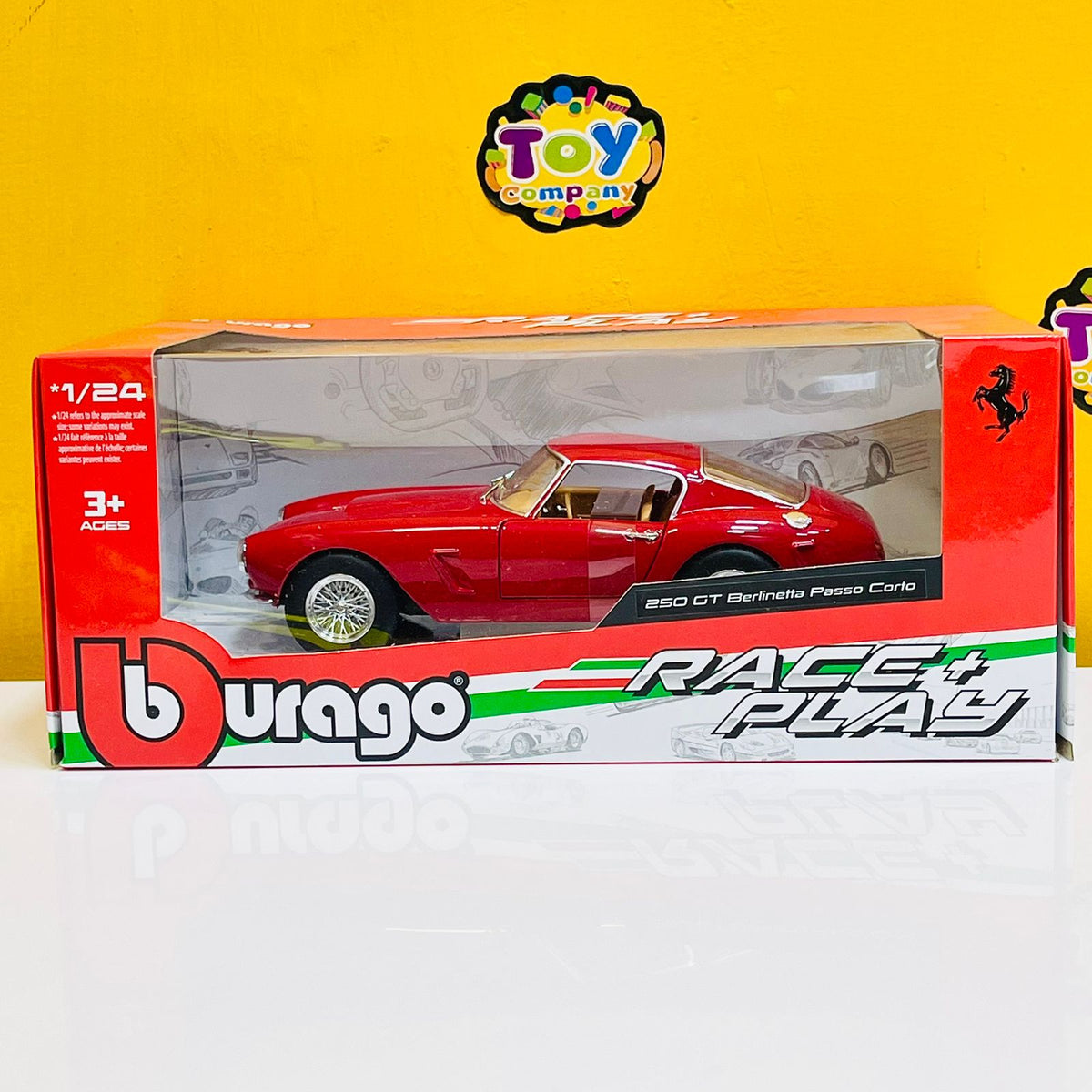 Bburago 1:24 250GT Berlinetta Passo Corto