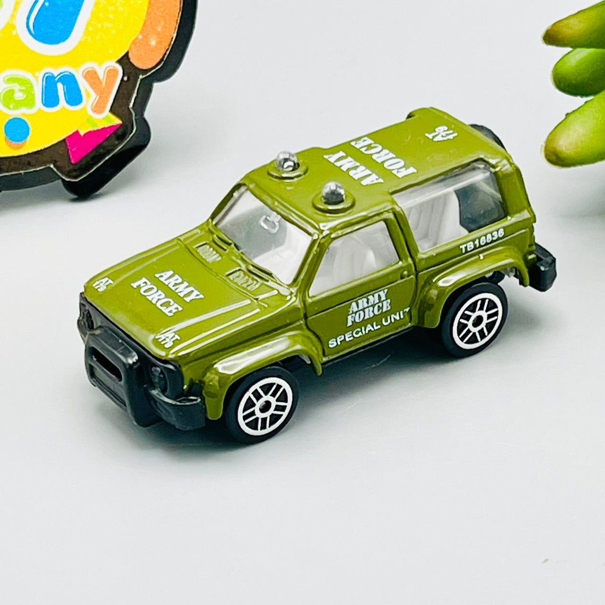 1:64 Diecast Metal Action Team Car Pack of 4