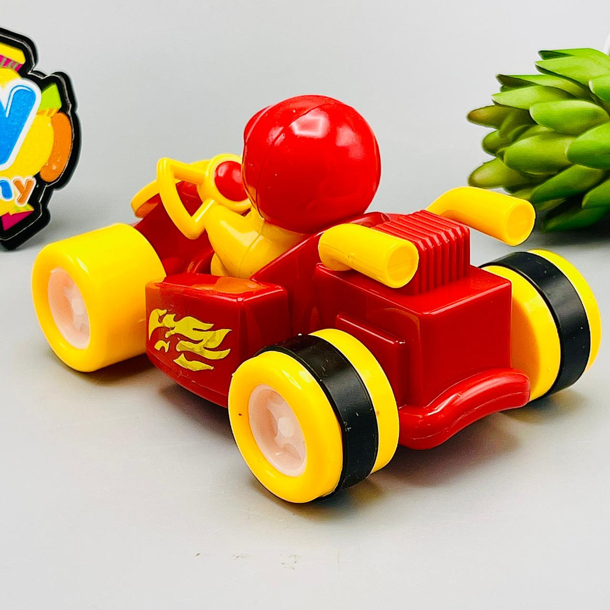 Friction Windup Car Toy For Kids