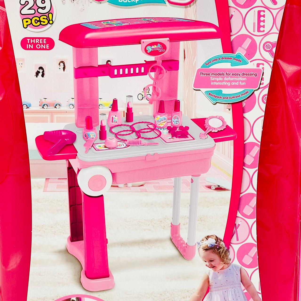 3 in 1 Makeup Trunk Back Pack