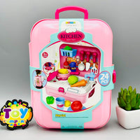 Kids Pretend Play Kitchen Back Pack
