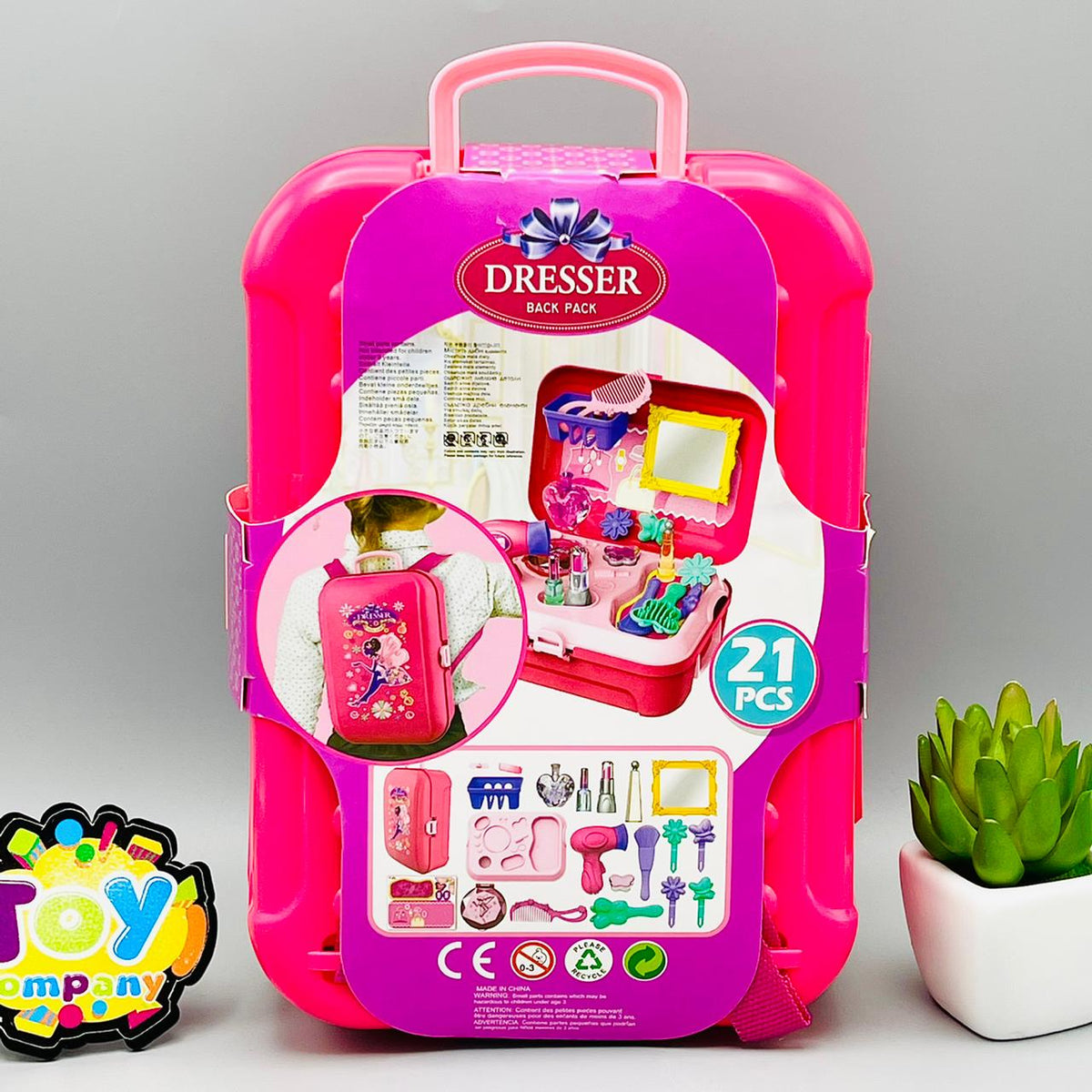 Dresser Back Pack Makeup Play Set