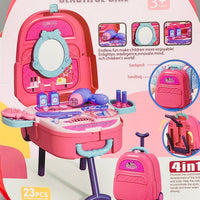 4 in 1 Cosmetics Beautiful Girl