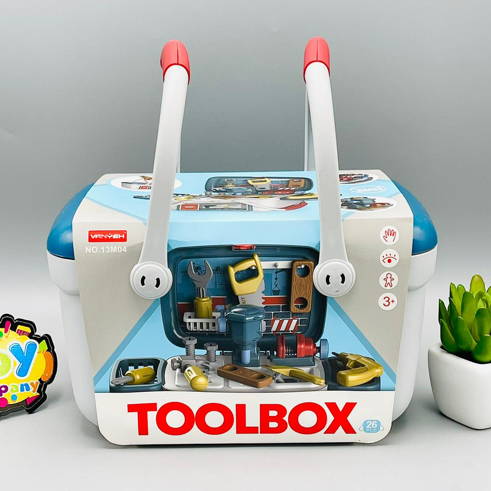 2 in 1 Pretend Play Tool Box