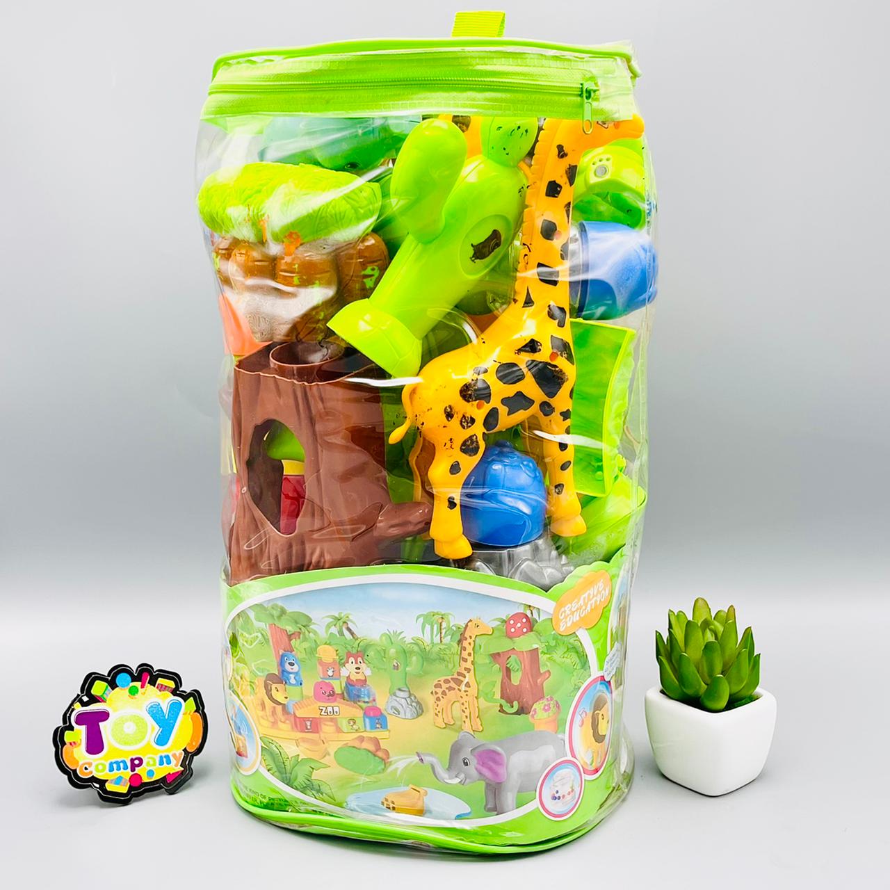 Happy Zoo Animal Blocks For Kids