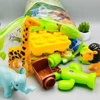 Happy Zoo Animal Blocks For Kids