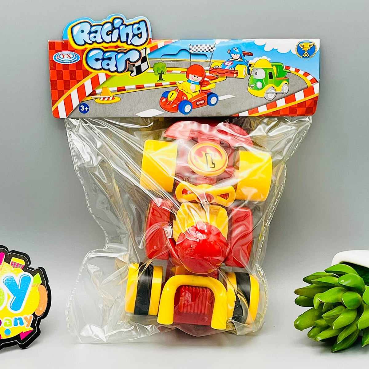 Friction Windup Car Toy For Kids