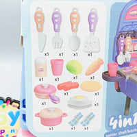 4 In 1 Cooking Senior Chef Play Set 22 Pcs