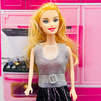 Mini Kitchen Set With Doll