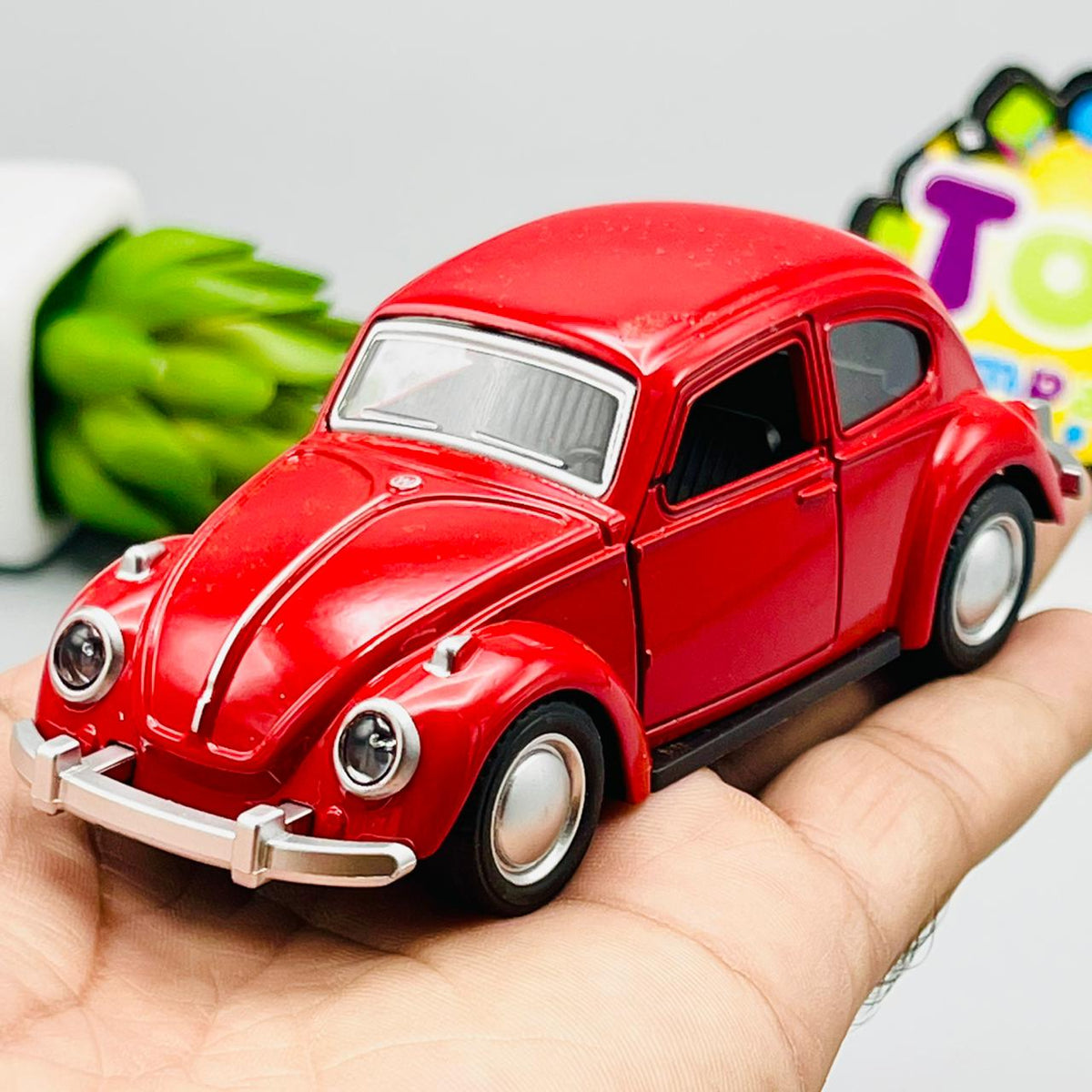 Diecast Metal Body Volkswagen Beetle Model Car