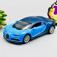 Diecast Metal Body Bugatti Chiron Model Car